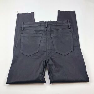 Joe's Jeans Charlie High Rise Skinny Ankle 26 Tag (Actual 26W 25L) Slick Coated